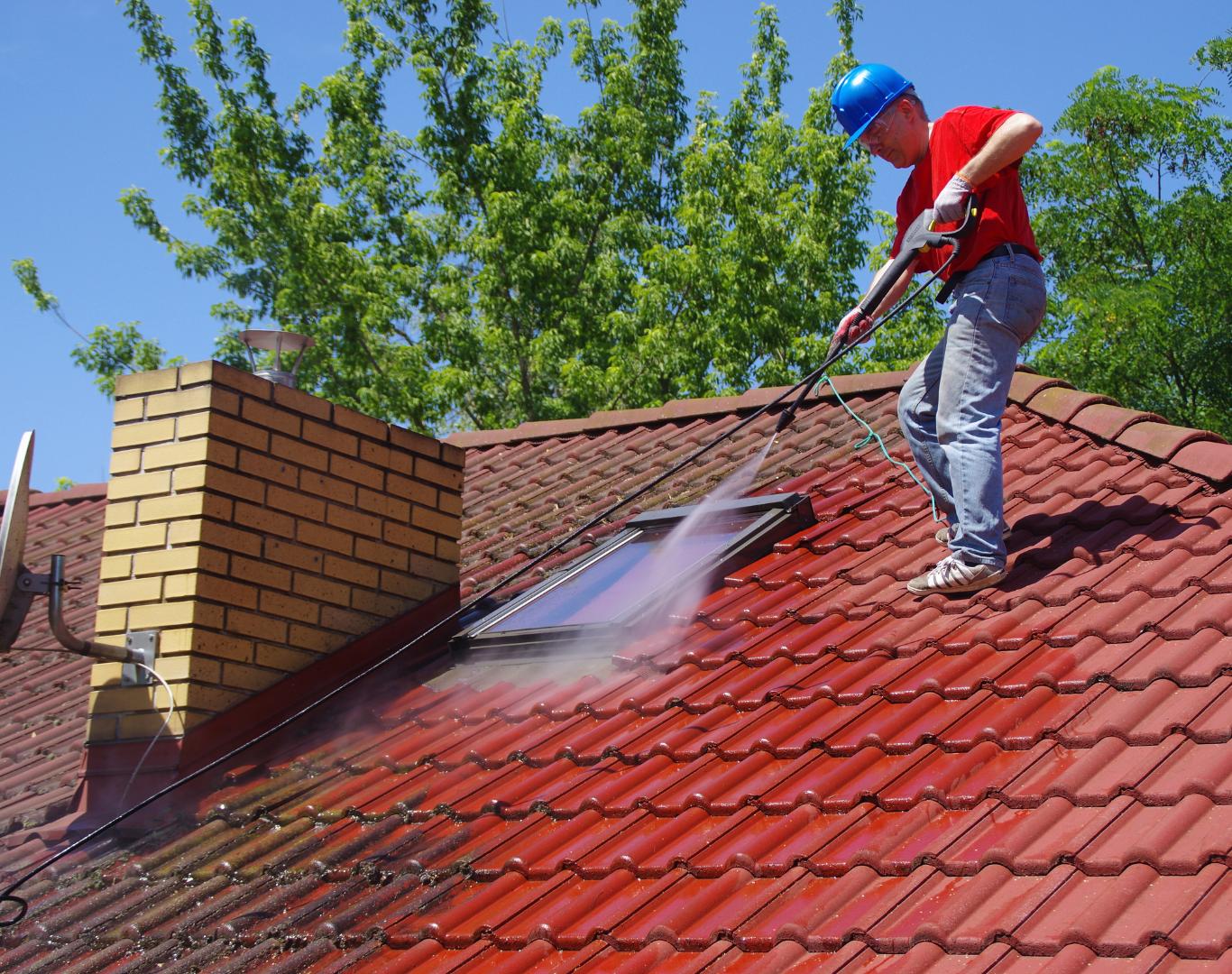 Roof cleaning services in Thousand Oaks, CA for tile and shingle roofs